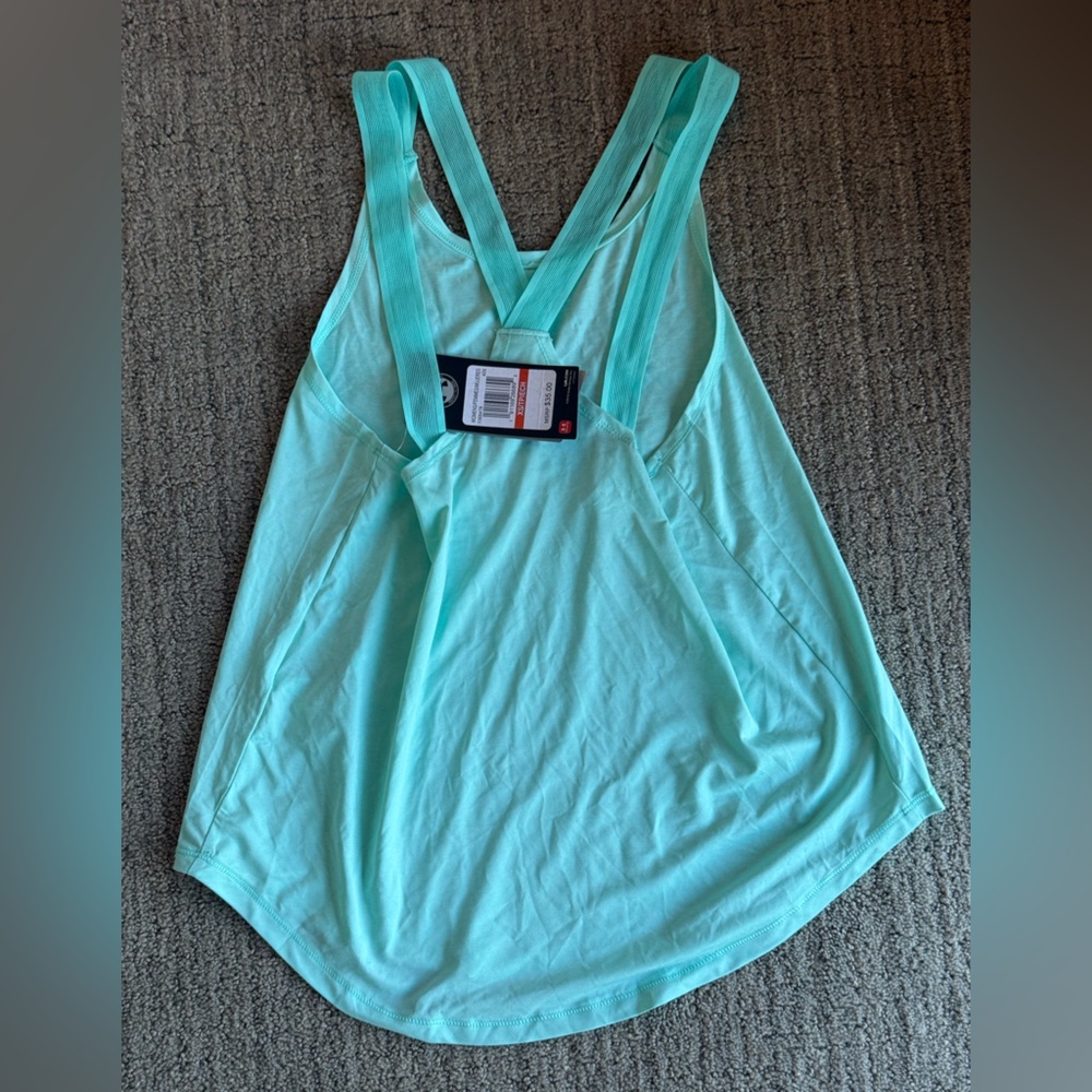 Under Armour Aqua Sleeveless Top NEW WITH TAGS
